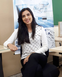 Nat&aacute;lia Rodrigues de Melo possui mestrado em Engenharia El&eacute;trica 