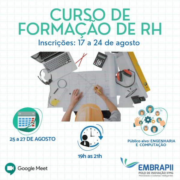 Minicurso de ferramentas aplicadas em projetos do Polo de Inova&ccedil;&atilde;o IFMG